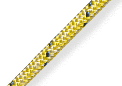 Blue Ocean Yellow Doublebraided | Yacht Ropes | The Rope Hut