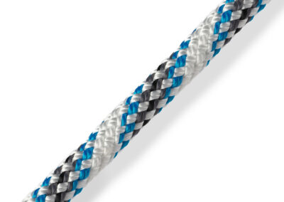 D2 Club Blue White Grey | Yacht Rope | The Rope Hut